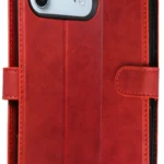 Uray store Apple iPhone 17 Air Trend S Plus Kapaklı Kılıf - Kırmızı
