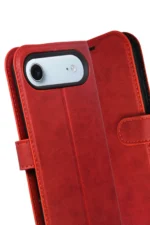 Uray store Apple iPhone 17 Air Trend S Plus Kapaklı Kılıf - Kırmızı - Görsel 3