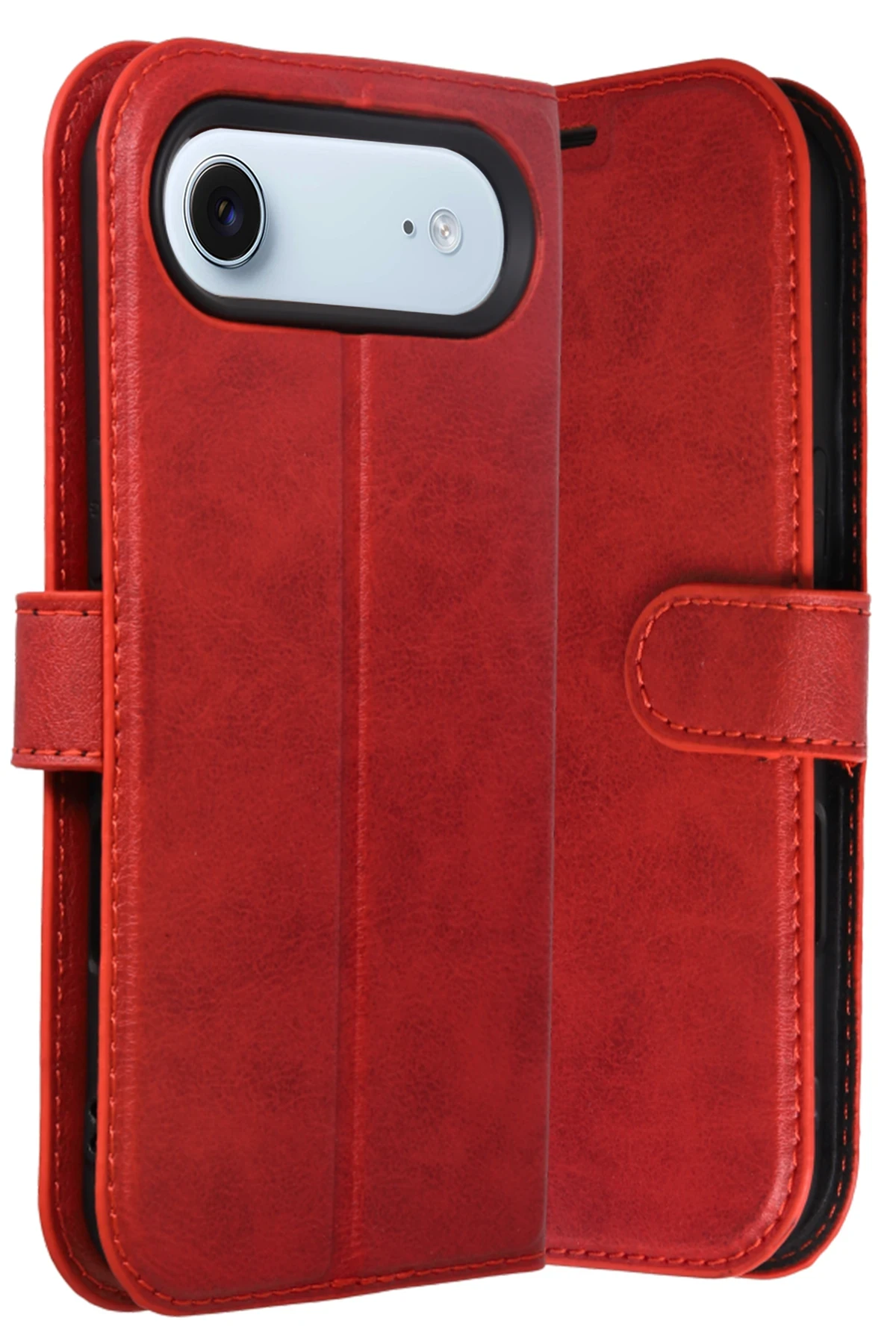 newface-apple-iphone-17-air-trend-s-plus-kapakli-kilif-kirmizi-default Uray store Apple iPhone 17 Air Trend S Plus Kapaklı Kılıf - Kırmızı - Görsel 1