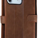 Uray store Apple iPhone 17 Air Trend S Plus Kapaklı Kılıf - Taba