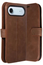Uray store Apple iPhone 17 Air Trend S Plus Kapaklı Kılıf - Taba