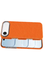 Uray store Apple iPhone 17 Air Vega Magsafe Kapak - Sarı - Görsel 3