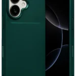Uray store Apple iPhone 17 Auto Focus Karbon Kapak - Koyu Yeşil