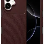 Uray store Apple iPhone 17 Auto Focus Karbon Kapak - Bordo