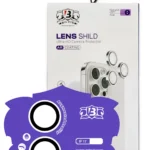 Uray store Apple iPhone 17 Bilvis Titan Kamera Lens - Gümüş
