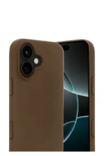 Uray store Apple iPhone 17 First Silikon - Kahverengi - Görsel 2
