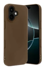 Uray store Apple iPhone 17 First Silikon - Kahverengi