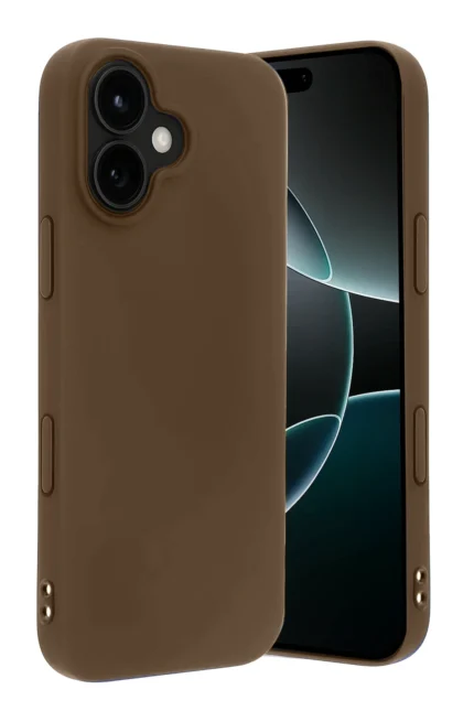 Uray store Apple iPhone 17 First Silikon - Kahverengi
