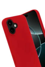 Uray store Apple iPhone 17 First Silikon - Kırmızı - Görsel 2