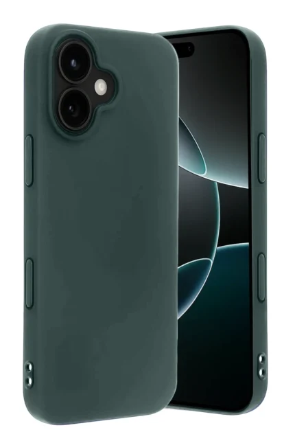 Uray store Apple iPhone 17 First Silikon - Koyu Yeşil