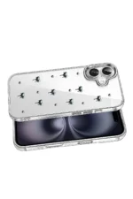 Uray store Apple iPhone 17 Fiyonk Desenli Kapak - Desen 1 - Görsel 3