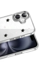 Uray store Apple iPhone 17 Fiyonk Desenli Kapak - Desen 7 - Görsel 2
