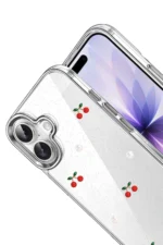 Uray store Apple iPhone 17 Fiyonk Desenli Kapak - Desen 9 - Görsel 3