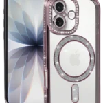 Uray store Apple iPhone 17 Joke Simli Magneticsafe Kılıf - Pembe