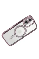 Uray store Apple iPhone 17 Joke Simli Magneticsafe Kılıf - Pembe - Görsel 4