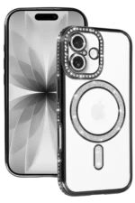 Uray store Apple iPhone 17 Joke Simli Magneticsafe Kılıf - Siyah