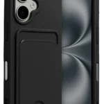 Uray store Apple iPhone 17 Kelvin Kartvizitli Silikon - Siyah