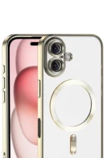 Uray store Apple iPhone 17 Kross Magneticsafe Kapak - Gold - Görsel 2