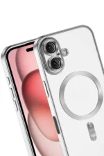 Uray store Apple iPhone 17 Kross Magneticsafe Kapak - Gümüş - Görsel 3