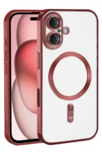 Uray store Apple iPhone 17 Kross Magneticsafe Kapak - Kırmızı