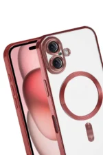 Uray store Apple iPhone 17 Kross Magneticsafe Kapak - Kırmızı - Görsel 3