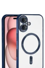 Uray store Apple iPhone 17 Kross Magneticsafe Kapak - Lacivert - Görsel 2