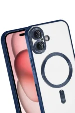 Uray store Apple iPhone 17 Kross Magneticsafe Kapak - Lacivert - Görsel 3