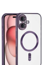 Uray store Apple iPhone 17 Kross Magneticsafe Kapak - Mor - Görsel 2