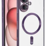 Uray store Apple iPhone 17 Kross Magneticsafe Kapak - Mor