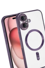 Uray store Apple iPhone 17 Kross Magneticsafe Kapak - Mor - Görsel 3