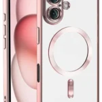 Uray store Apple iPhone 17 Kross Magneticsafe Kapak - Rose