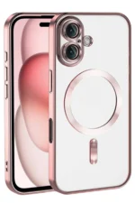 Uray store Apple iPhone 17 Kross Magneticsafe Kapak - Rose