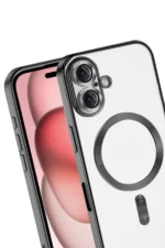 Uray store Apple iPhone 17 Kross Magneticsafe Kapak - Siyah - Görsel 3