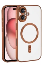 Uray store Apple iPhone 17 Kross Magneticsafe Kapak - Turuncu
