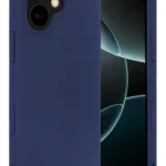 Uray store Apple iPhone 17 Nano içi Kadife Silikon - Lacivert