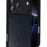 Uray store Apple iPhone 17 Pro Aras Deri Kapak - Lacivert