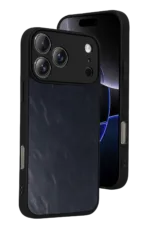 Uray store Apple iPhone 17 Pro Aras Deri Kapak - Lacivert