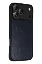 Uray store Apple iPhone 17 Pro Aras Deri Kapak - Lacivert - Görsel 3