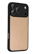 Uray store Apple iPhone 17 Pro Aras Deri Kapak - Pudra - Görsel 3