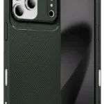 Uray store Apple iPhone 17 Pro Auto Focus Karbon Kapak - Koyu Yeşil