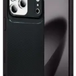 Uray store Apple iPhone 17 Pro Auto Focus Karbon Kapak - Siyah