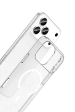 Uray store Apple iPhone 17 Pro Combo Sert Şeffaf Magsafe Kapak - Şeffaf - Görsel 2