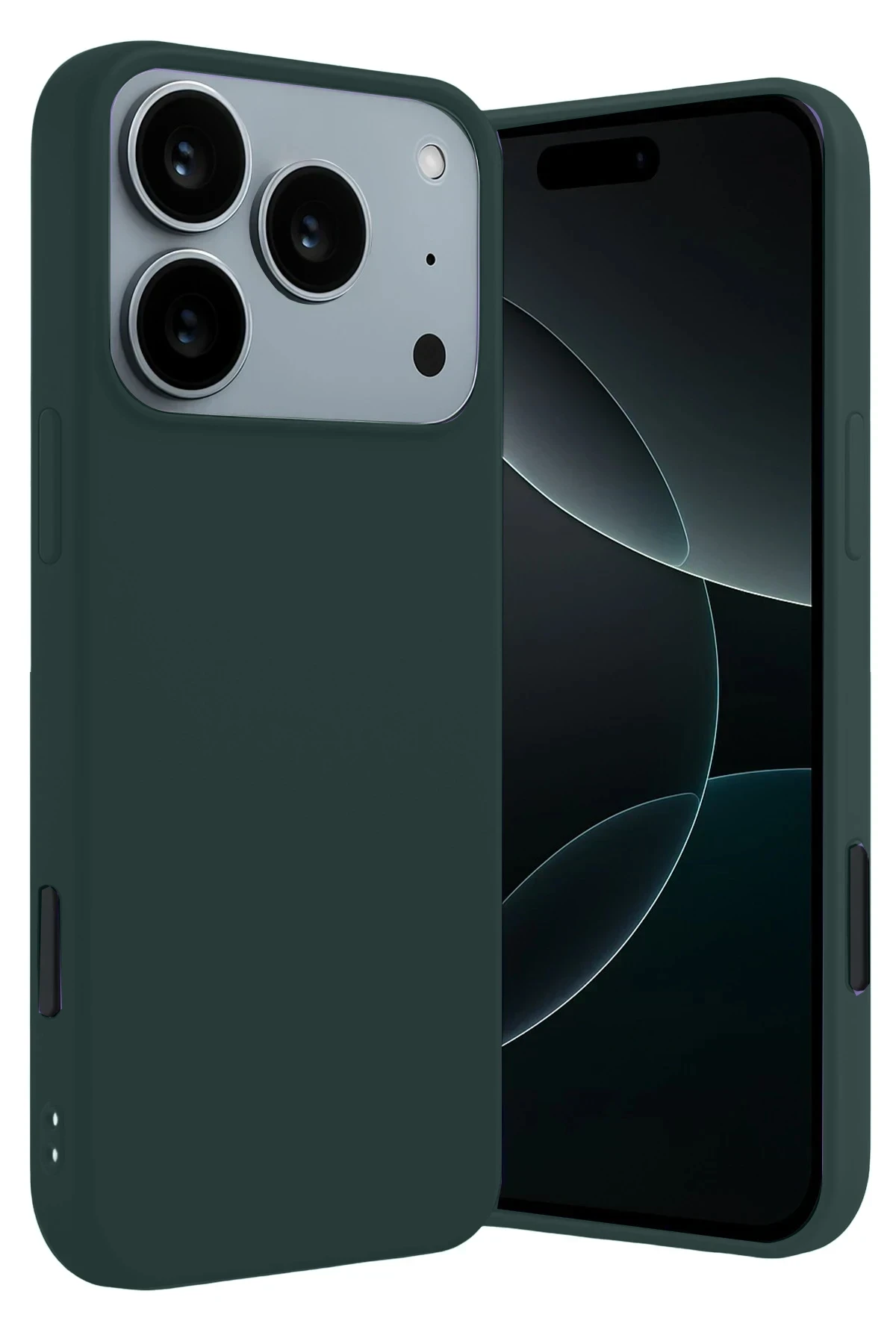 newface-apple-iphone-17-pro-first-silikon-koyu-yesil-default Uray store Apple iPhone 17 Pro First Silikon - Koyu Yeşil - Görsel 1