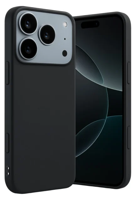 Uray store Apple iPhone 17 Pro First Silikon - Siyah