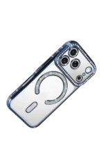 Uray store Apple iPhone 17 Pro Joke Simli Magneticsafe Kılıf - Mavi - Görsel 4