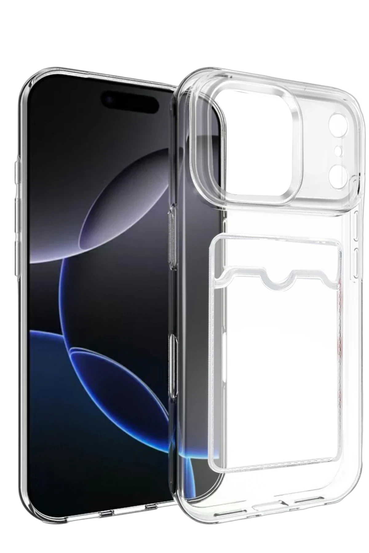 newface-apple-iphone-17-pro-kart-seffaf-silikon-seffaf-default Uray store Apple iPhone 17 Pro Kart Şeffaf Silikon - Şeffaf - Görsel 1