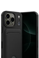 Uray store Apple iPhone 17 Pro Kelvin Kartvizitli Silikon - Siyah - Görsel 2