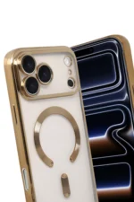 Uray store Apple iPhone 17 Pro Kross Magneticsafe Kapak - Gold - Görsel 3