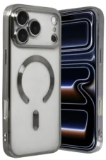 Uray store Apple iPhone 17 Pro Kross Magneticsafe Kapak - Titan Gri