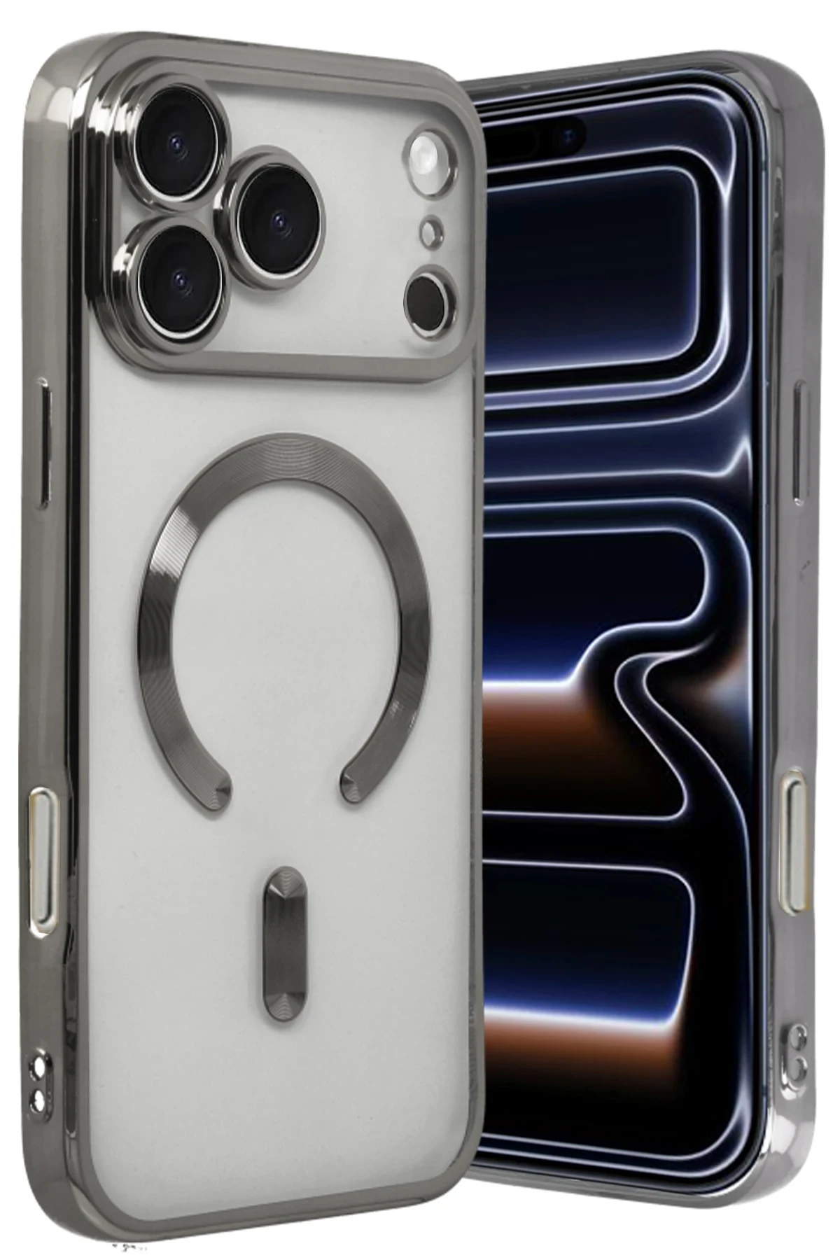 newface-apple-iphone-17-pro-kross-magneticsafe-kapak-titan-gri-default Uray store Apple iPhone 17 Pro Kross Magneticsafe Kapak - Titan Gri - Görsel 1